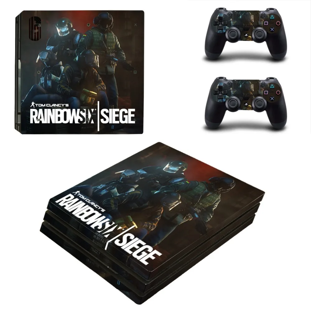 Tom Clancy's Rainbow Six Siege PS4 Pro наклейка для кожи для sony playstation 4 Pro консоль и контроллеры PS4 Pro наклейка s Наклейка