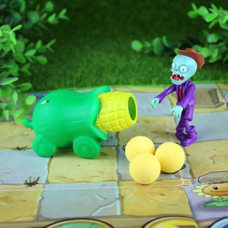 28 шт. новая игра PVZ Растения против Зомби Peashooter ПВХ фигурка модель игрушки Аниме Фигурка горох Подсолнух Дыня 10 см - Цвет: 22