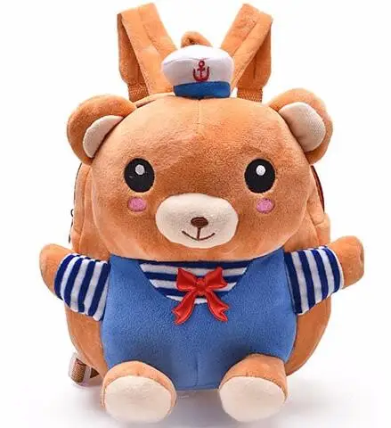 Joyloading 3D мультяшный морской медведь игрушка дизайнерский Детский рюкзак школьный