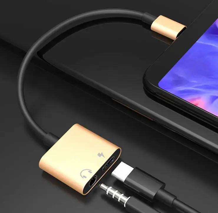 Кабель адаптер с USB C на разъем 3 5 типа для Huawei P20 Pro Xiaomi Mi 6 8 Note3 Mix Type мм AUX конвертер