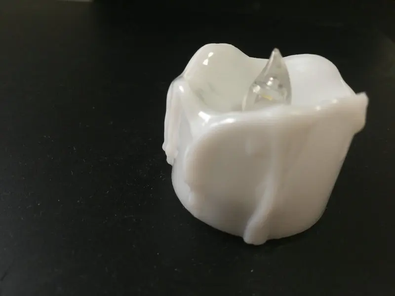 120 шт. мерцающие СВЕТОДИОДНЫЙ TeaLight ближнего света воск капала Батарея работать