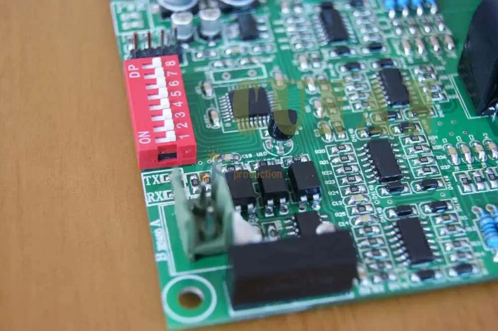 8-канальный модуль сбора переменного тока 24bit A/D RS485 Modbus пульт дистанционного