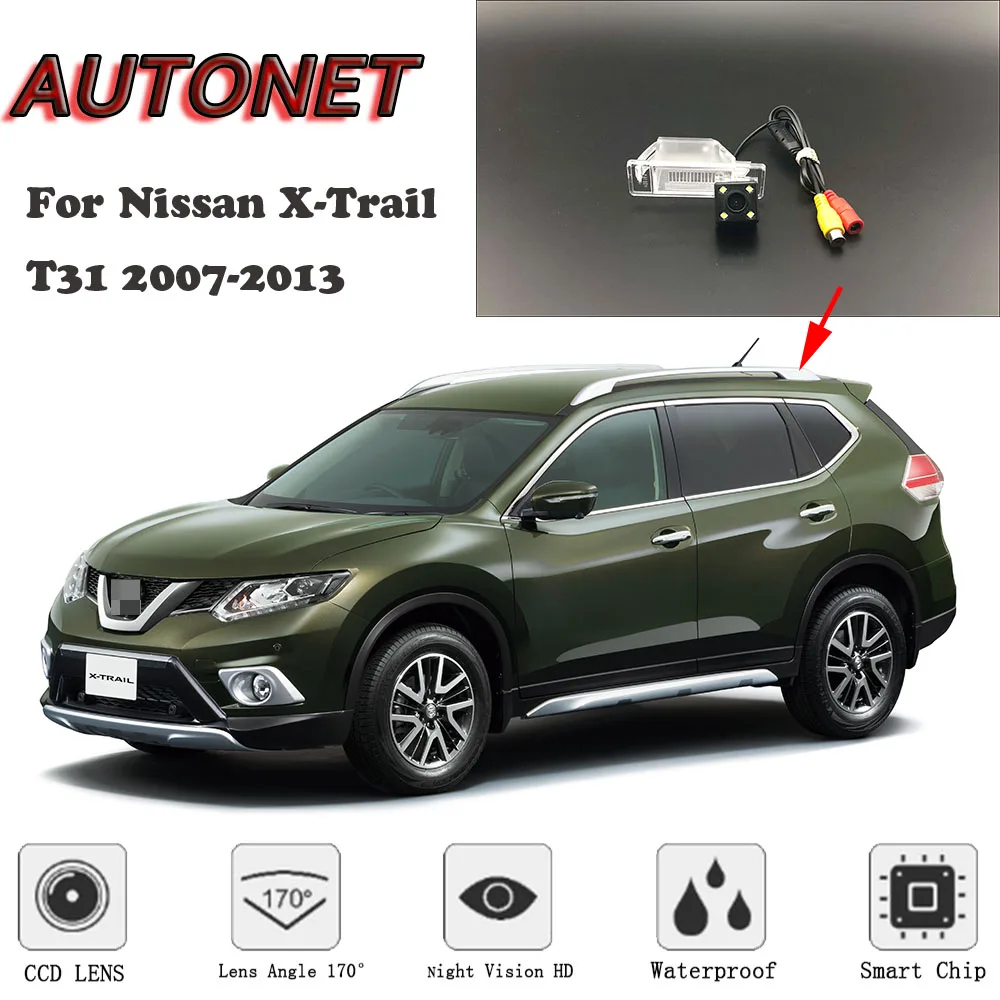Камера заднего вида для Nissan X Trail T31 2007 2013 CCD/парковочная камера|Камеры авто| |
