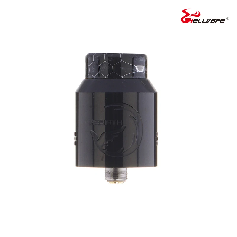 В наличии Vape tank Hellvape ReBirth RDA 24 мм диаметр 6 бак с 810 капельным наконечником для Squonkor