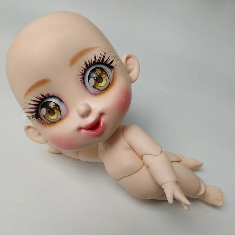 BJD 1/8 Bru SD куклы с обнаженной улыбкой модель тела девушка Обнаженная