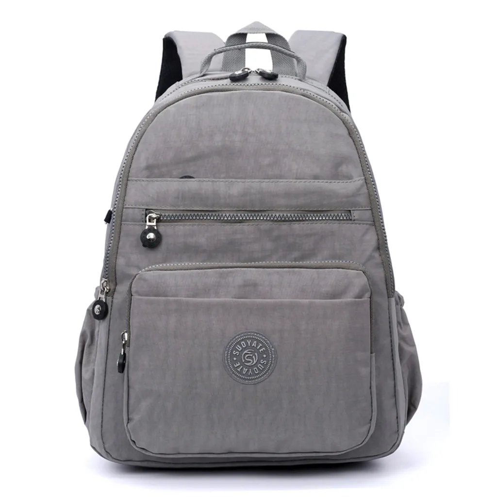 Школьный рюкзак для девочек-подростков Mochila Feminina, женские рюкзаки, нейлоновый водонепроницаемый повседневный рюкзак для ноутбука, женский рюкзак May13