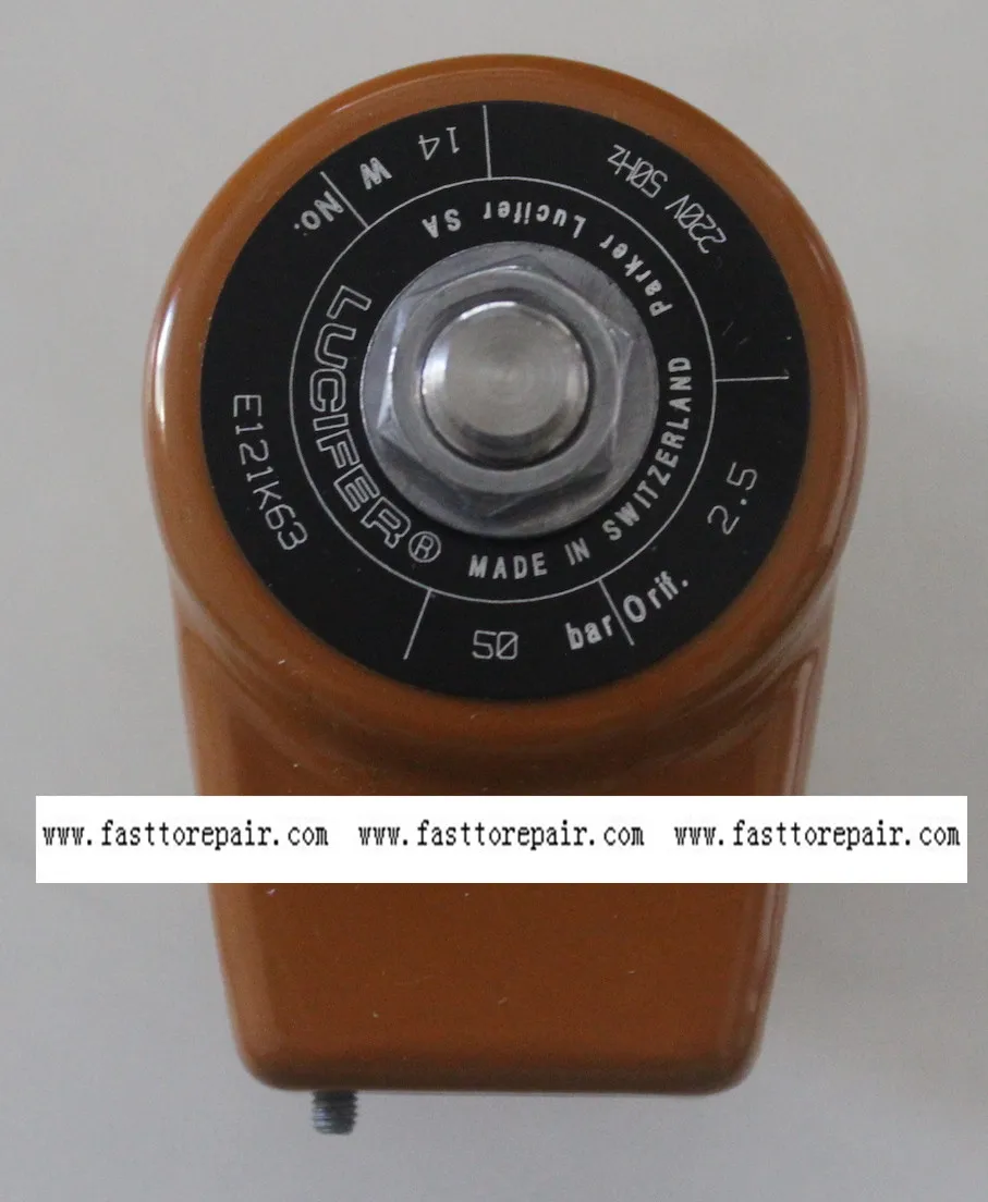 СОЛЕНОИДНЫЕ клапаны Parker Lucifer E121K63(7121KBG2LR00) для масляной горелка новые и