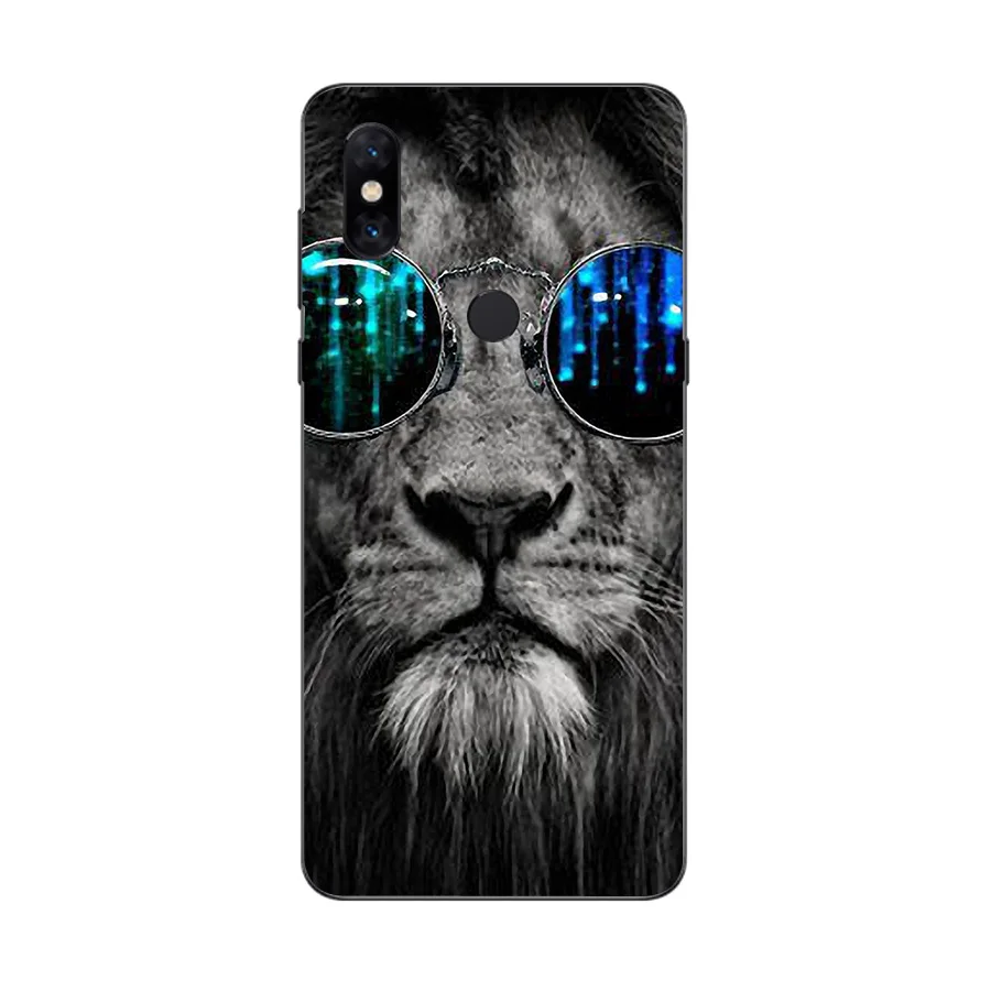 Для Xiaomi mi x 3 Чехлы печать Мягкая силиконовая защитная задняя крышка-чехол для