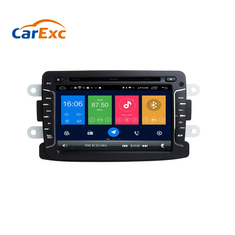 Android 9 0 2 Din Автомобильный мультимедийный gps навигатор Автомагнитола для Rentult Duster