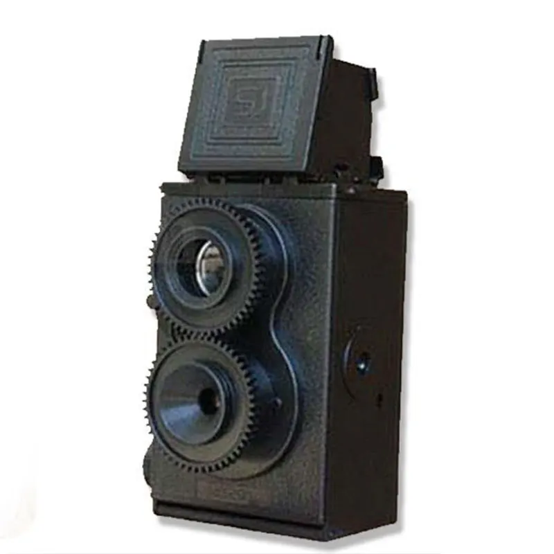 Модные черные DIY Твин TLR 35 мм ЛОМО фильм Камера комплект Классический играть хобби