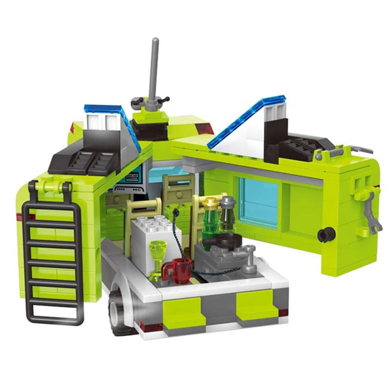 380 шт детские развивающие строительные блоки игрушка Совместимость с legoingly город