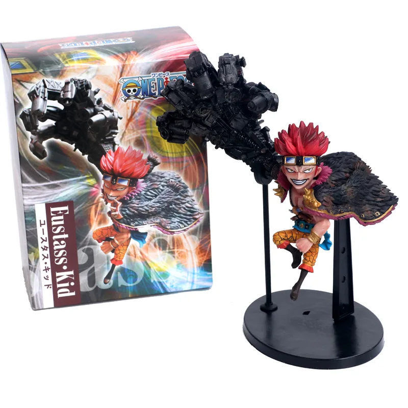 Аниме One Piece SD Eustass детская Статуя Фигурка модель игрушки 20 см|Игровые фигурки и