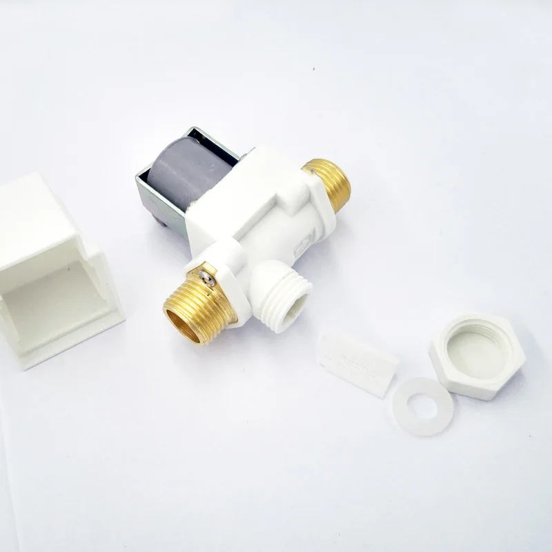 G1/2 &quotDC12V тройник тип солнечный Соленоидный клапан пилотный 220 В NC контроллер