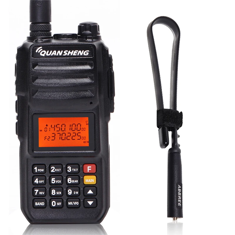 Quansheng TG UV2 PLUS высокая мощность 10 Вт 5 диапазонов 136 174 МГц/Полиция 400 470 МГц/4000 МГц мАч