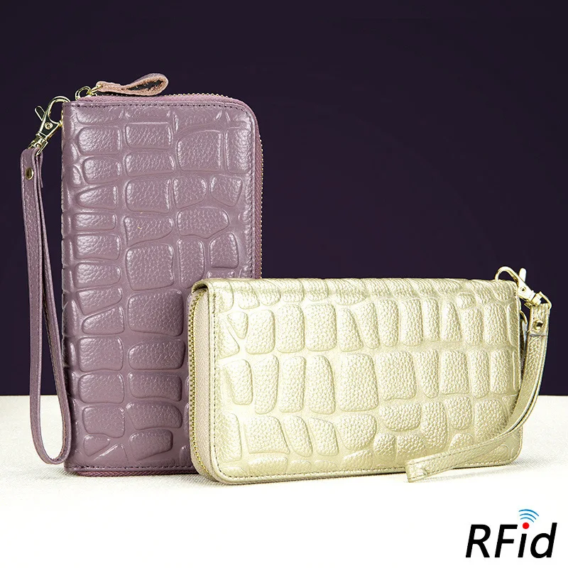 Новинка 2018 женские кошельки из 100% натуральной воловьей кожи длинные коровьей