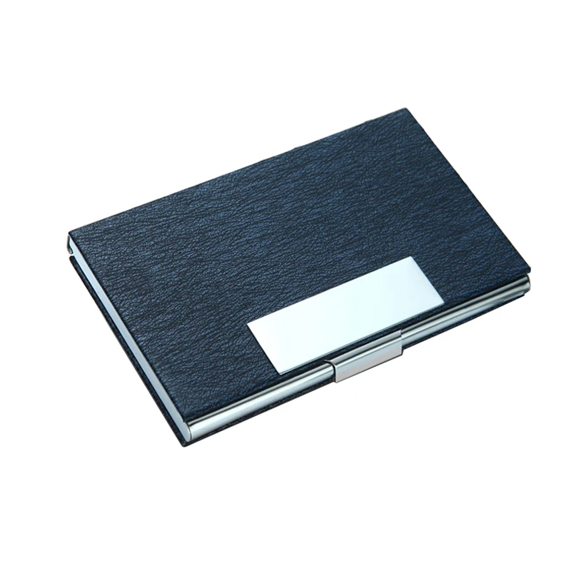 

Оптовая продажа, новинка, визитница для удостоверения личности, кредитница для женщин, модная кредитница, брендовый металлический алюминиевый чехол для карт из искусственной кожи