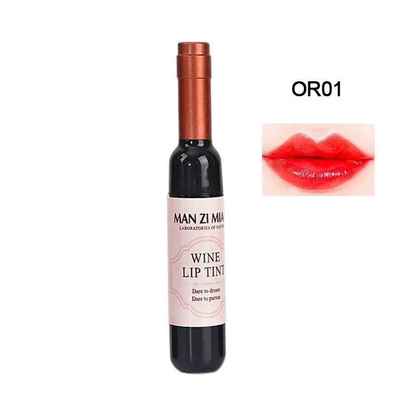 Для увлажнения губ Макияж красное вино оттенок матовый блеск для стойкий