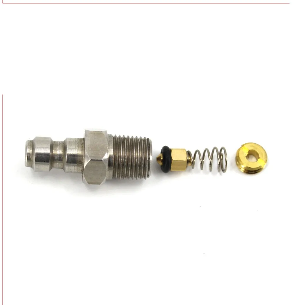 PCP Airforce Пейнтбол Пневматический Быстрый Соединитель 8 мм 1/8NPT M10x1 1/8BSPP штекер Адаптер фитинги из нержавеющей стали 3 шт./лот