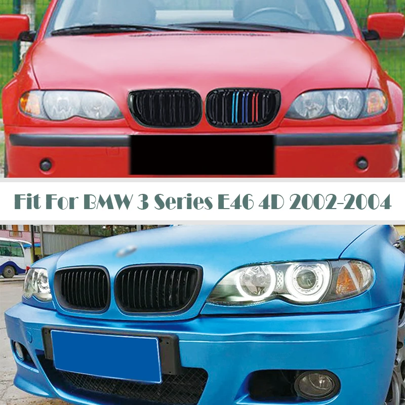 Автомобильные режущие грили для передних и задних бамперов BMW E46 3 Series 2002 2003 2004