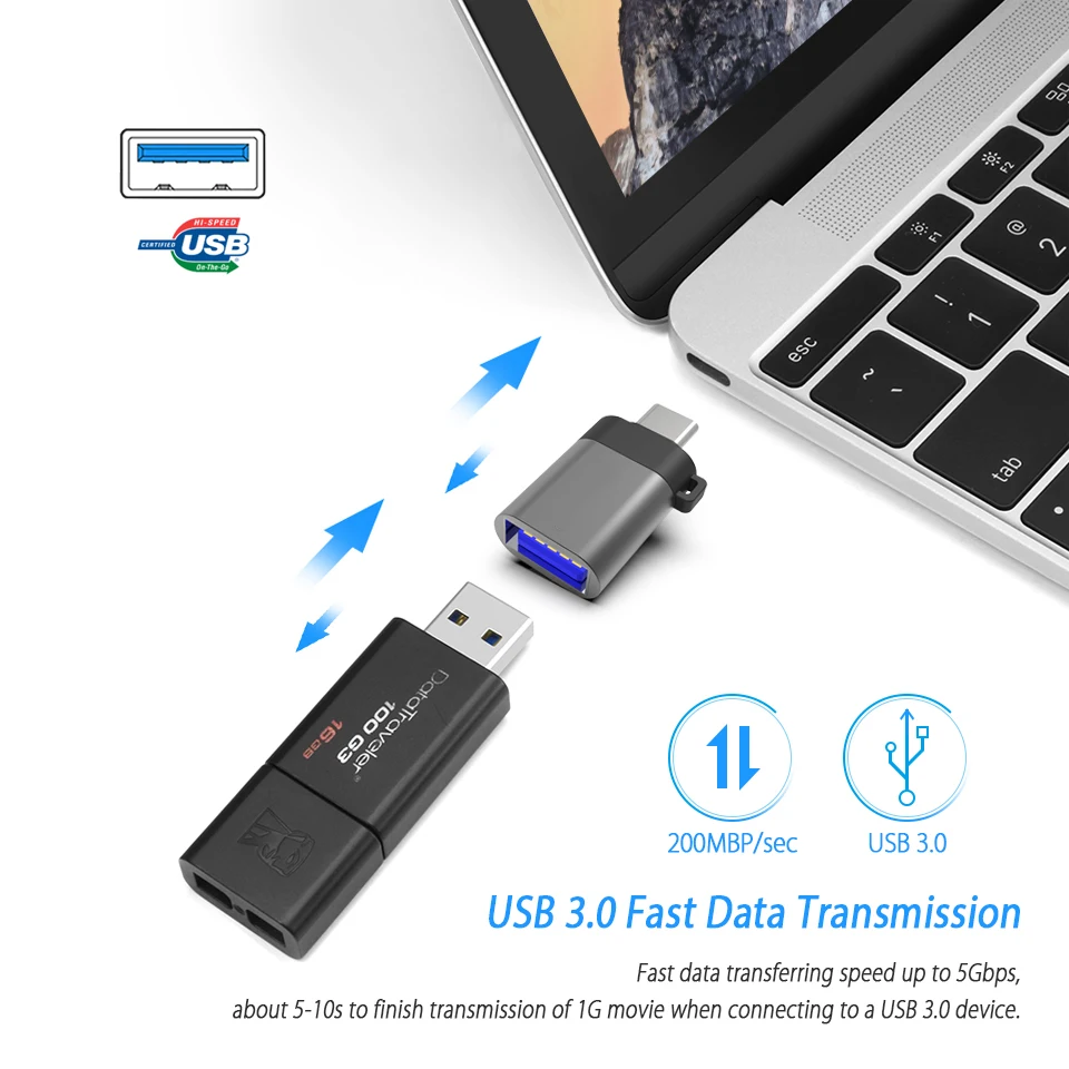 USB Type C OTG адаптер для Huawei P20/Mate 10/Pro Honor 9 Lite P9 Plus зарядный кабель зарядки с 3 0 мини