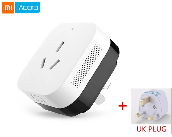 Xiao mi Gateway 3 Aqara кондиционер Компаньон с датчиком температуры Hu mi dity ZigBee работа с mi комплекты умного дома - Цвет: add UK plug