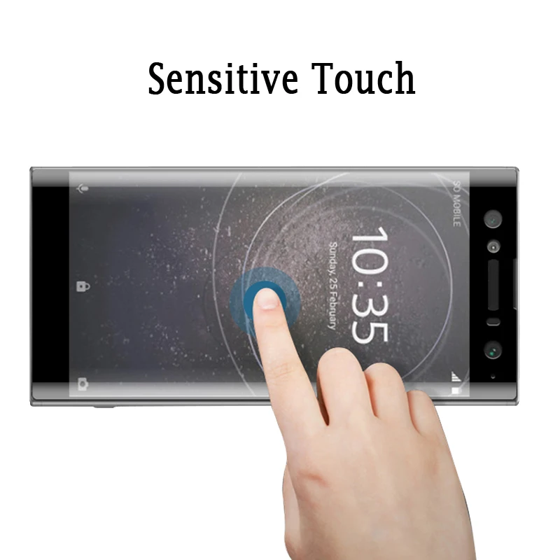 3D полное покрытие для sony xperia XA2 Защита экрана для sony XA1 Plus стекло XZ2 Compact закаленное стекло XA 1 Ультра Защитная пленка