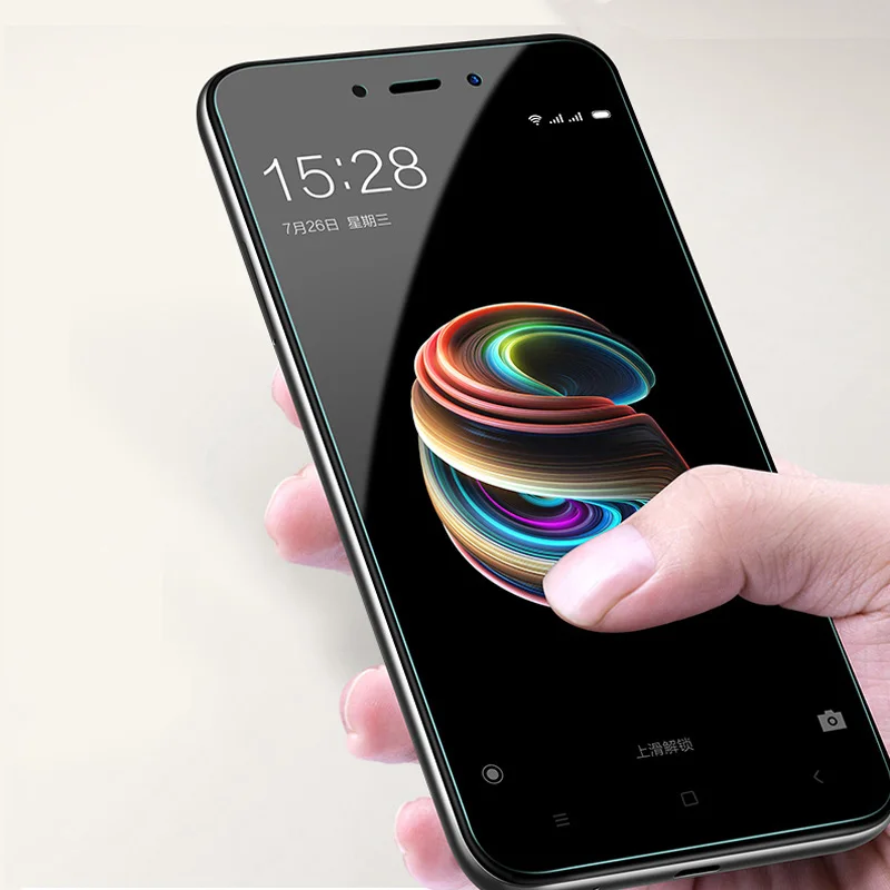 3 шт. для Xiaomi Redmi 5A Защитная пленка экрана из закаленного стекла 0 26 мм 9 H накладка