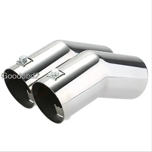 Автомобильные профессиональные двойные трубы выхлопные из нержавеющей стали