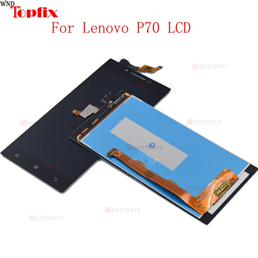 Для Lenovo P70 ЖК-дисплей кодирующий преобразователь сенсорного экрана в сборе с