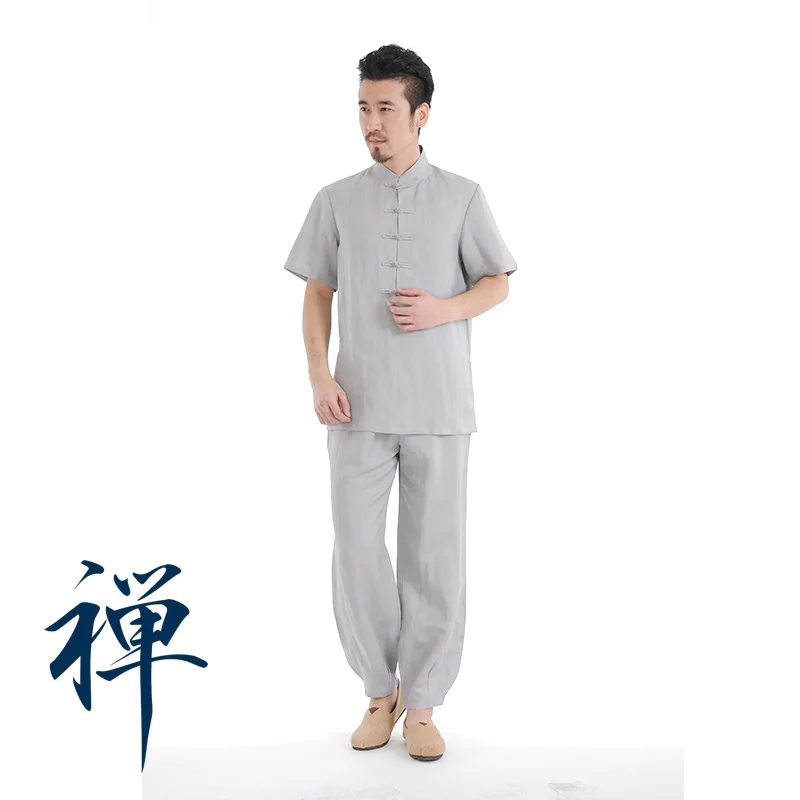 

Tai chi Uniform Cotton & polyester 5 Colors High Quality Wushu Kung fu Clothing Adults Martial arts Wing Chun Suit