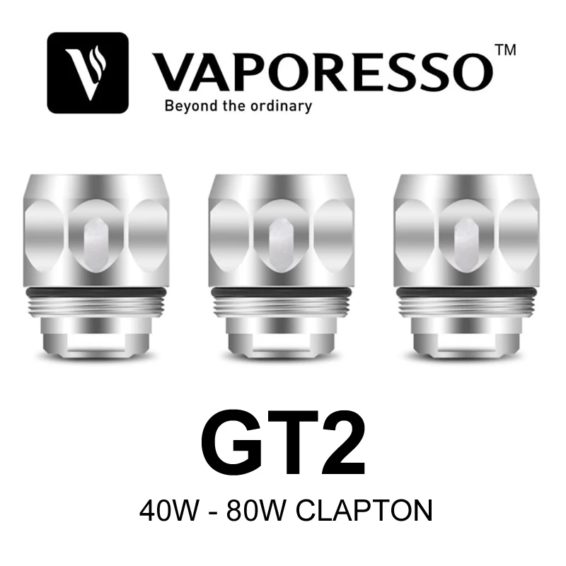 Vaporesso GT2 Ом Сердечники 40-80 Вт Сменная Головка Катушки Clapton 3 шт. для бака NRG