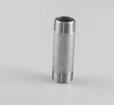 3/4 &quotNPT Мужской 304 нержавеющая сталь 100 мм Длина цилиндрической трубы кованая