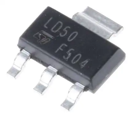Регулятор LD1117S50CTR LD50 Шелковый экран SOT223 оригинал|Реле| |