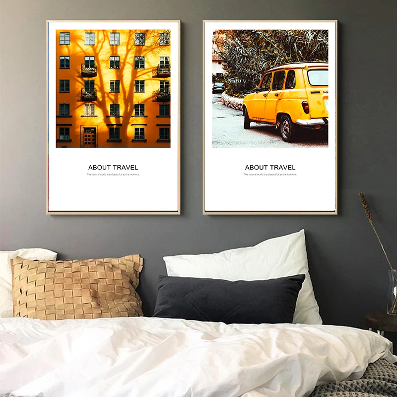 Кипр Путешествия Европа на машине скандинавские современные холщовые картины