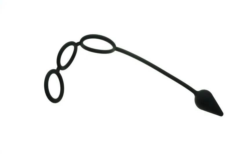 Силиконовые Кольца для пениса с массажером простаты Анальная пробка кольцо