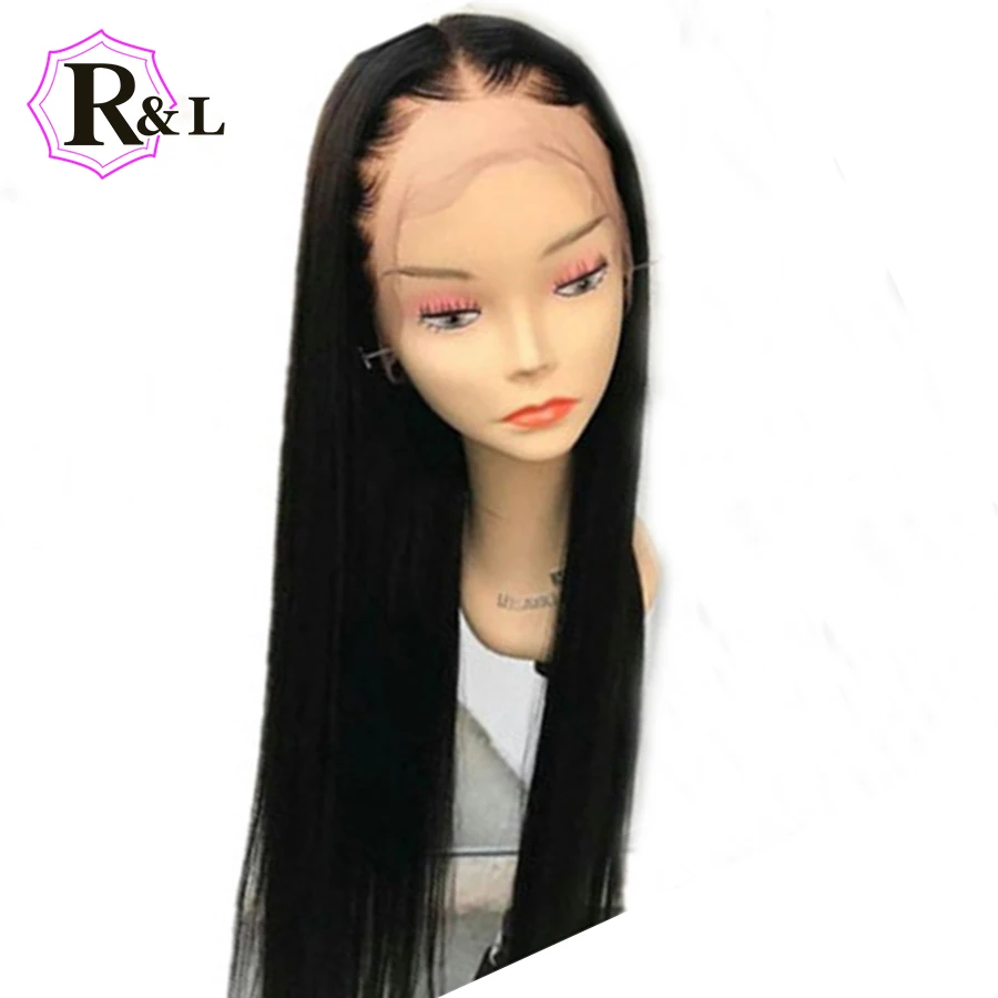 RULINDA свободная часть кружевные передние человеческие волосы парики с детскими