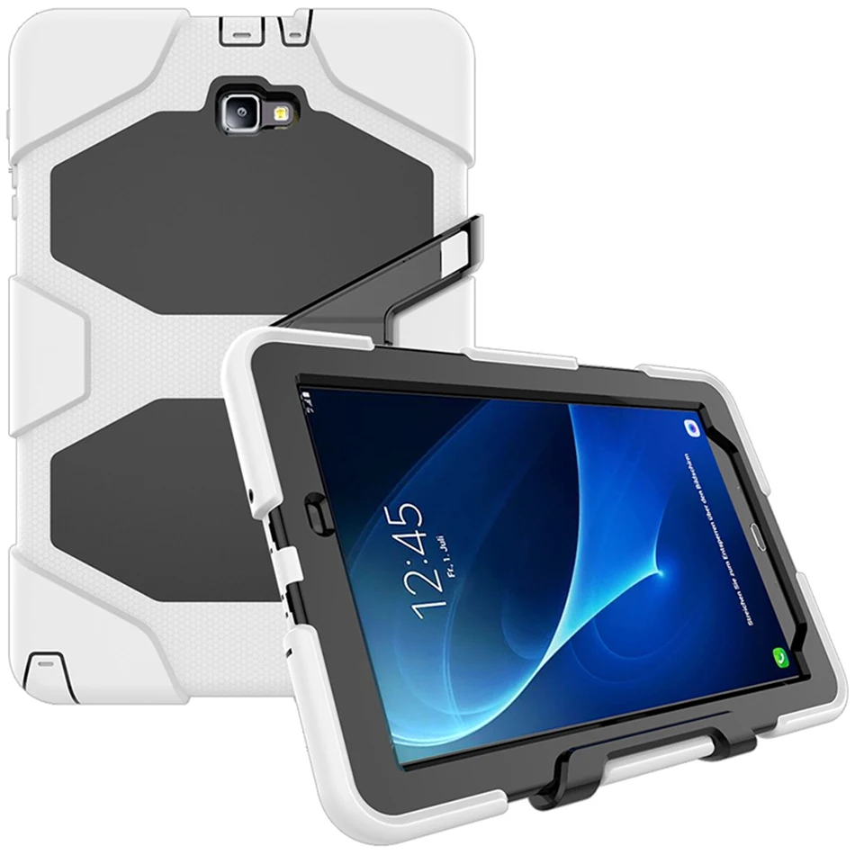 Axbety для samsung Galaxy Tab A6 A 10,1 T580 сверхмощный Полный Защитный Гибридный противоударный чехол для планшета