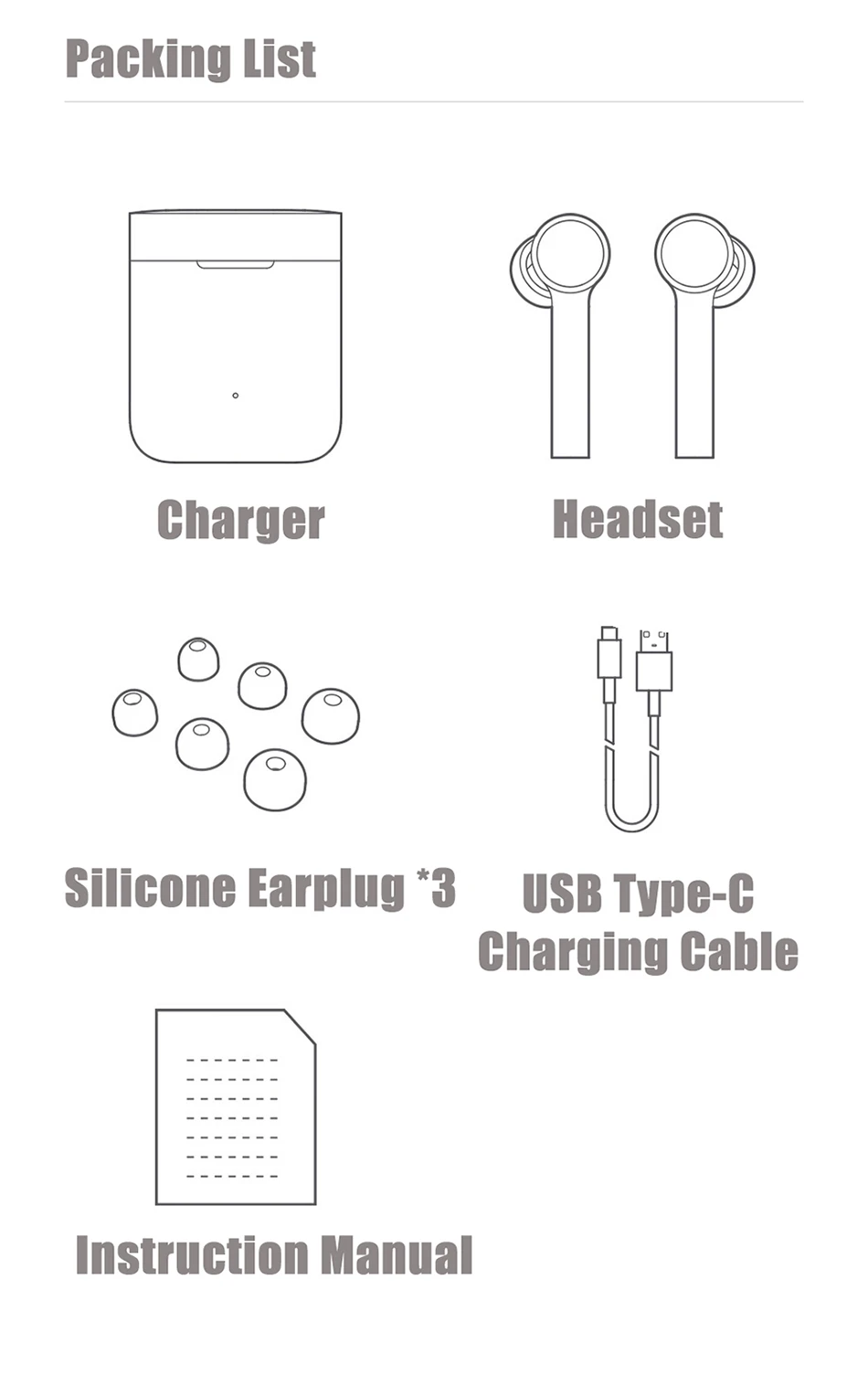 Оригинальные Xiaomi Air Bluetooth наушники AirDots Pro TWS ENC Беспроводная стереогарнитура ANC сенсорное управление AAC HD звук