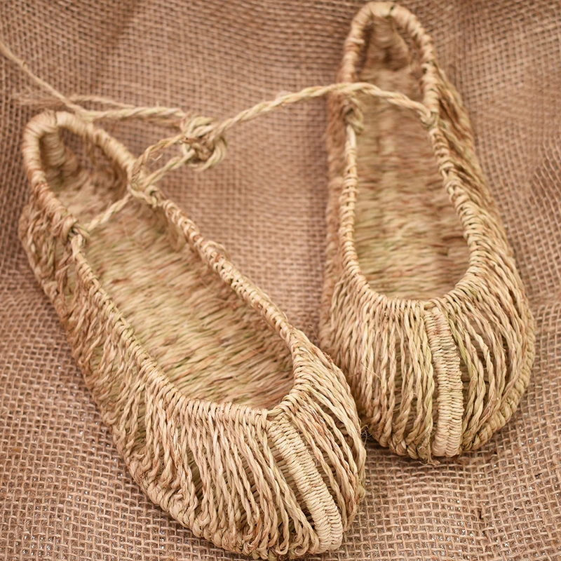 2019 г. летняя модная женская домашняя обувь унисекс соломенные тапочки новая