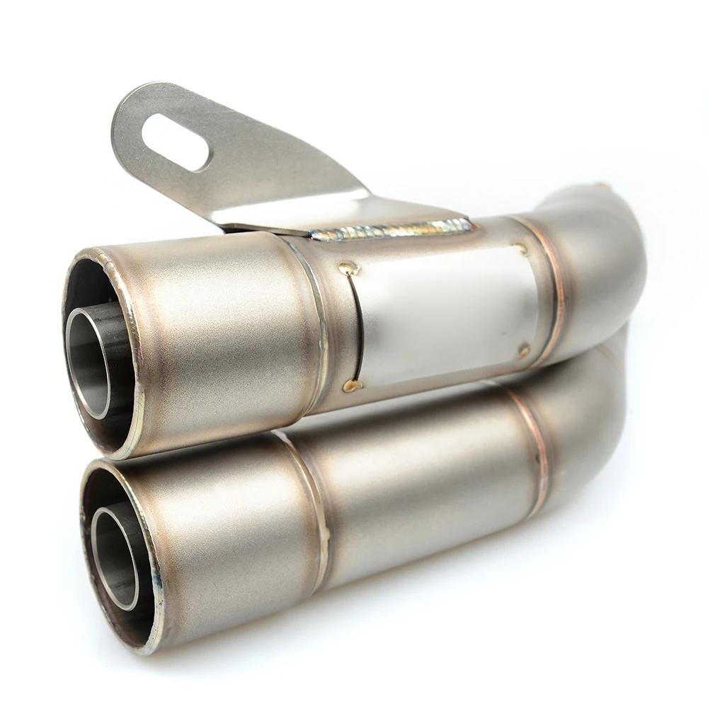 Универсальный мотоциклетный двойной глушитель выхлопной трубы 36-51 мм для YAMAHA MT09