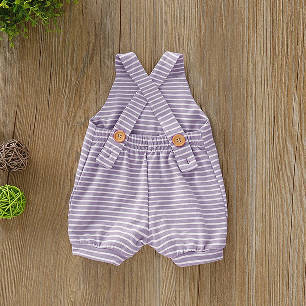 

Infant Girl Boy Romper Stripe Backless Jumpsuit Outfits Sunsuit Baby Boys Rompers Summer 2019 Baby Onesies Newborn