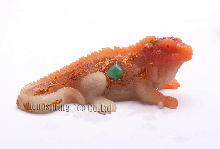 Allochroic талисман желтый хамелеон орнамент чай pet изменит цвет новые подарки S1026B