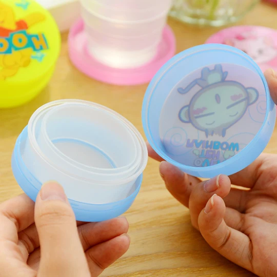 Новинка 2019 пластиковая портативная силиконовая Выдвижная складная чашка