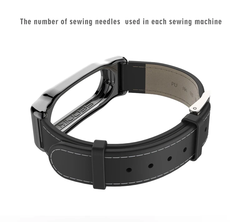 Mi jobs PU кожаный mi band 2 ремешок mi ремешок на запястье смарт-Браслет замена pulsera ремень для xiaomi banda с металлической рамкой