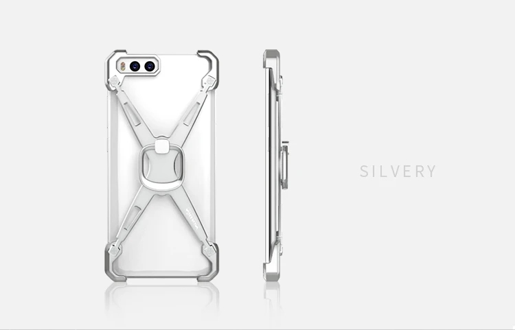 Xiaomi mi 6 чехол NILLKIN Barde с металлическим покрытием Алюминиевый сплав бампер крышка с подставкой кольцо держатель для Xiaomi mi 6 mi 6+ посылка