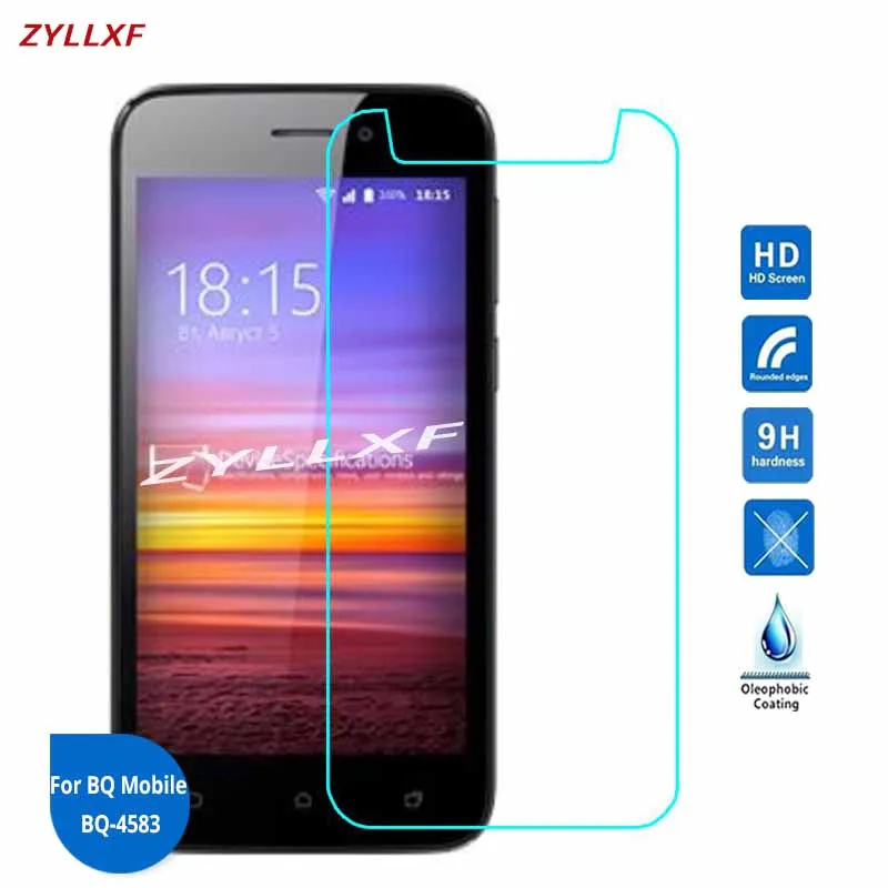 Для BQ Mobile 4583 Fox Power закаленное стекло Премиум Защитная пленка для экрана 4 5 дюйма 9H