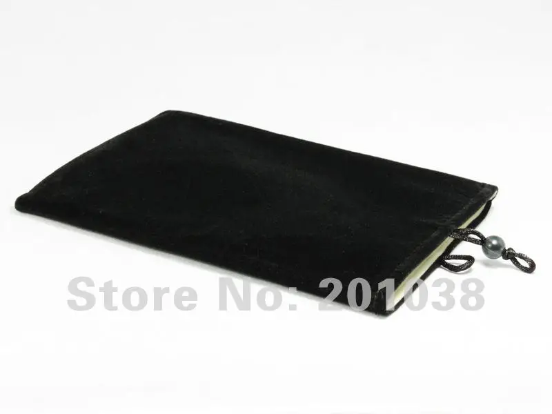 50 pieces/lot Universal soft black sleeve case Cover bag velvet Pouch Ebook reader for 7&quot tablet PC MID | Компьютеры и офис