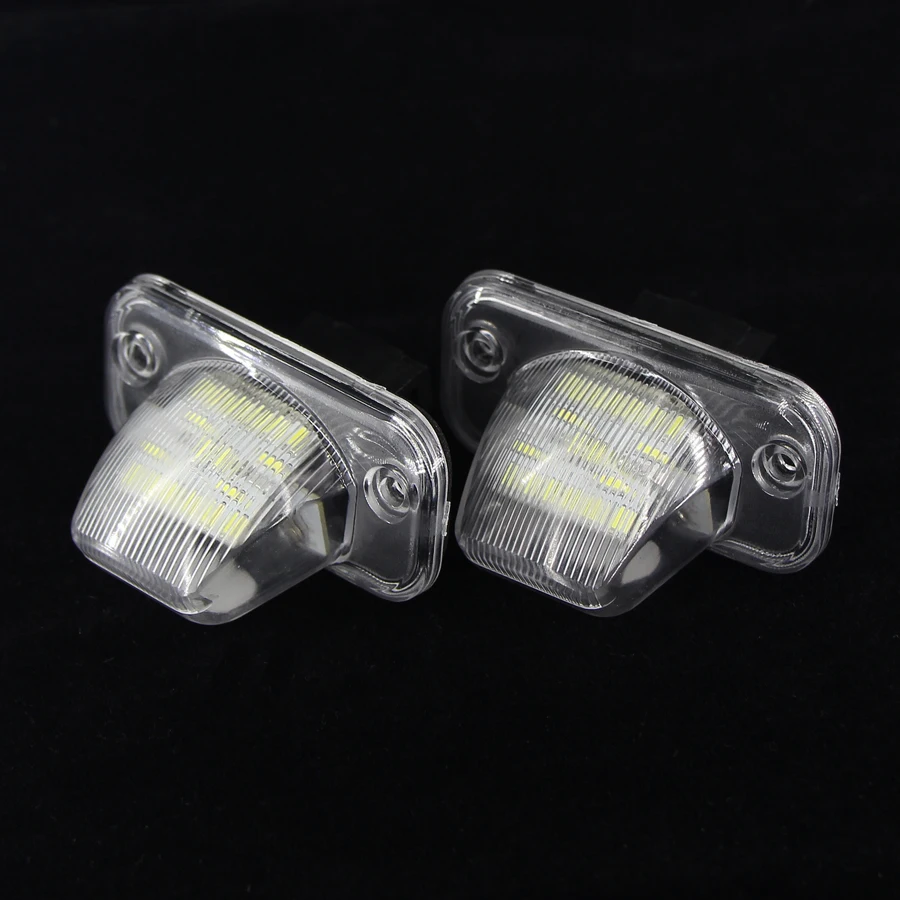 Пара CanBus светодиодные номерные знаки для VW Caddy 2004 Jetta/Syncro 2005 Touran и Transporter 2003 год