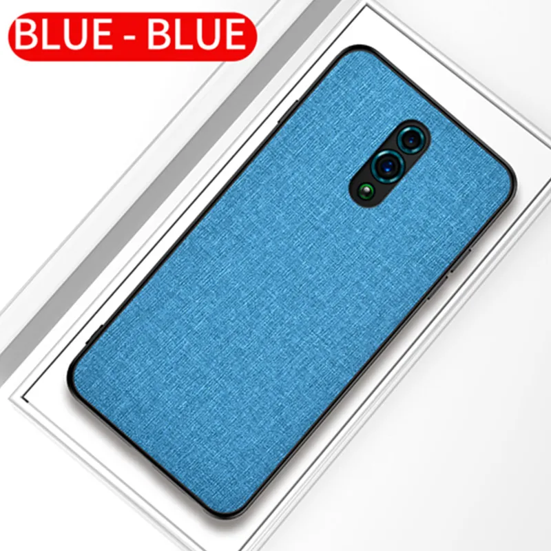 Высококачественный защитный чехол для OPPO RX17 Neo K1 F9 F11 R15 R17 Pro мечта чехол для OPPO K3 A3 A5 s A9 A7 X realme X 1 2 3 Рено 10x зум найти X Чехол - Цвет: Cyan