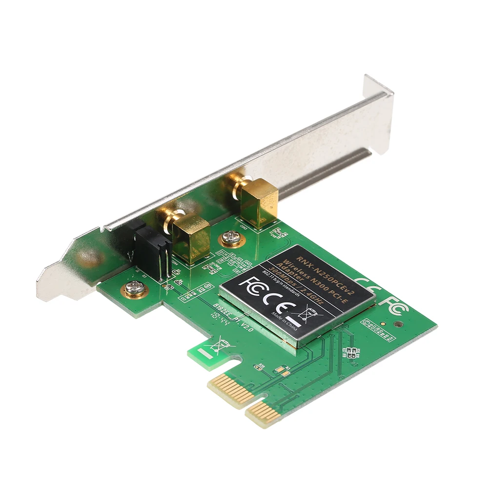 Wi Fi адаптер PCI Express 300 Мбит/с 2 4 ГГц|Сетевые карты| |